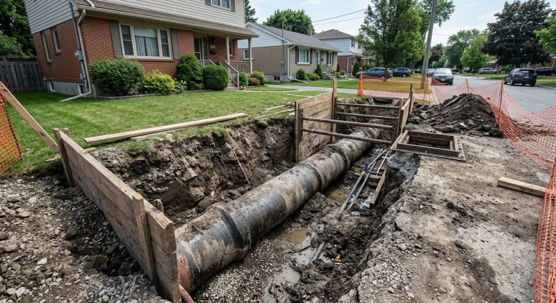 Sewer Line Installation in Columbus, OH