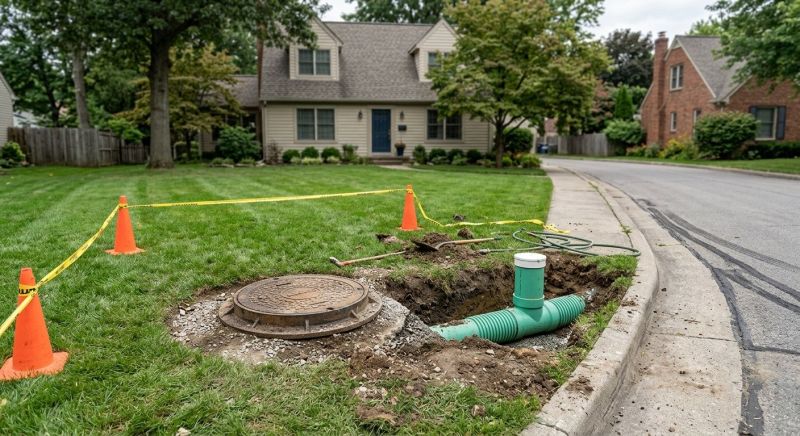 Sewer Line Installation in Columbus, OH