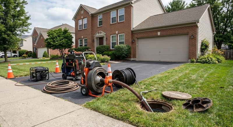 Sewer Line Unblocking in Columbus, OH