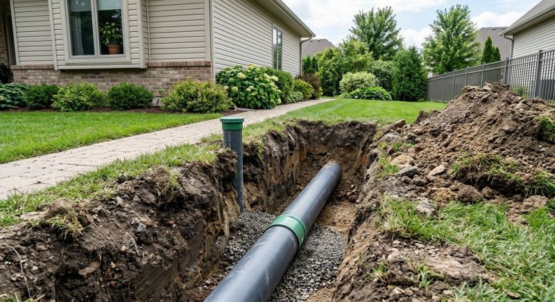 Sewer Main Installation in Columbus, OH