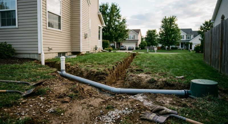 Underground Sewer Installation in Columbus, OH